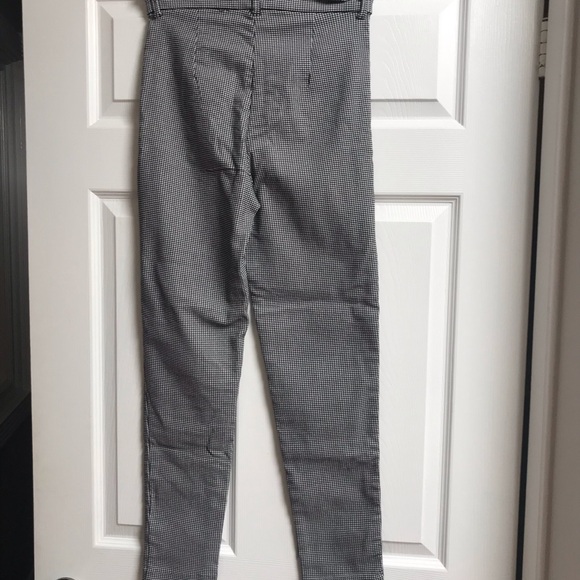 Dynamite Black & White Checkered Women’s Pants - Picture 5 of 6